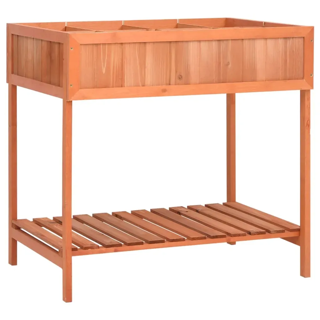 Herb Planter 80x60x80 cm Solid Firwood Price