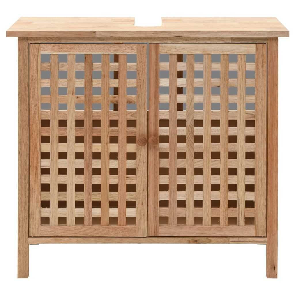 Sink Cabinet Solid Walnut Wood 66x29x61 cm Price
