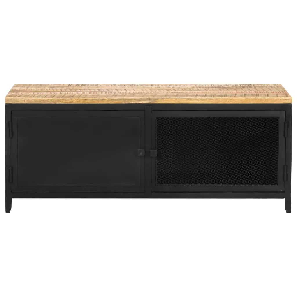 Coffee Table 90x50x37 cm Solid Rough Mango Wood Price