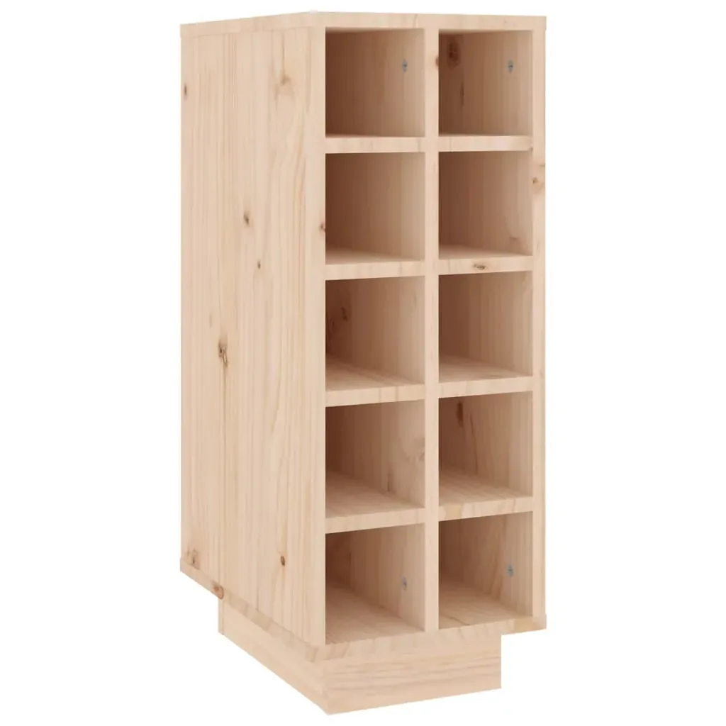 Wine Cabinet 23x34x61 cm Solid Wood Pine Price
