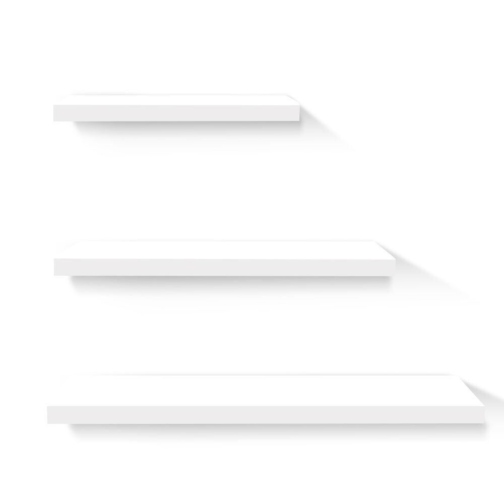 3 Piece Floating Wall Shelves Price