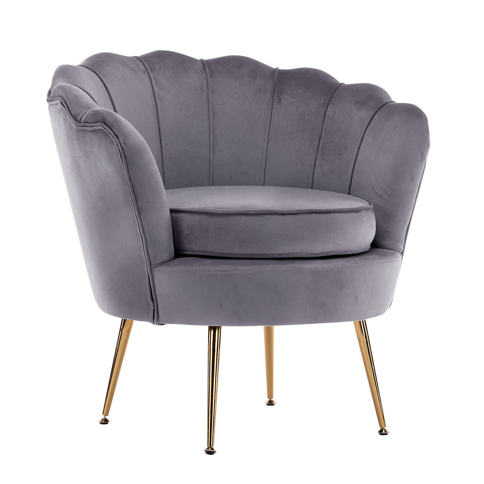 La Bella Shell Scallop Lounge Chair Accent Velvet Price