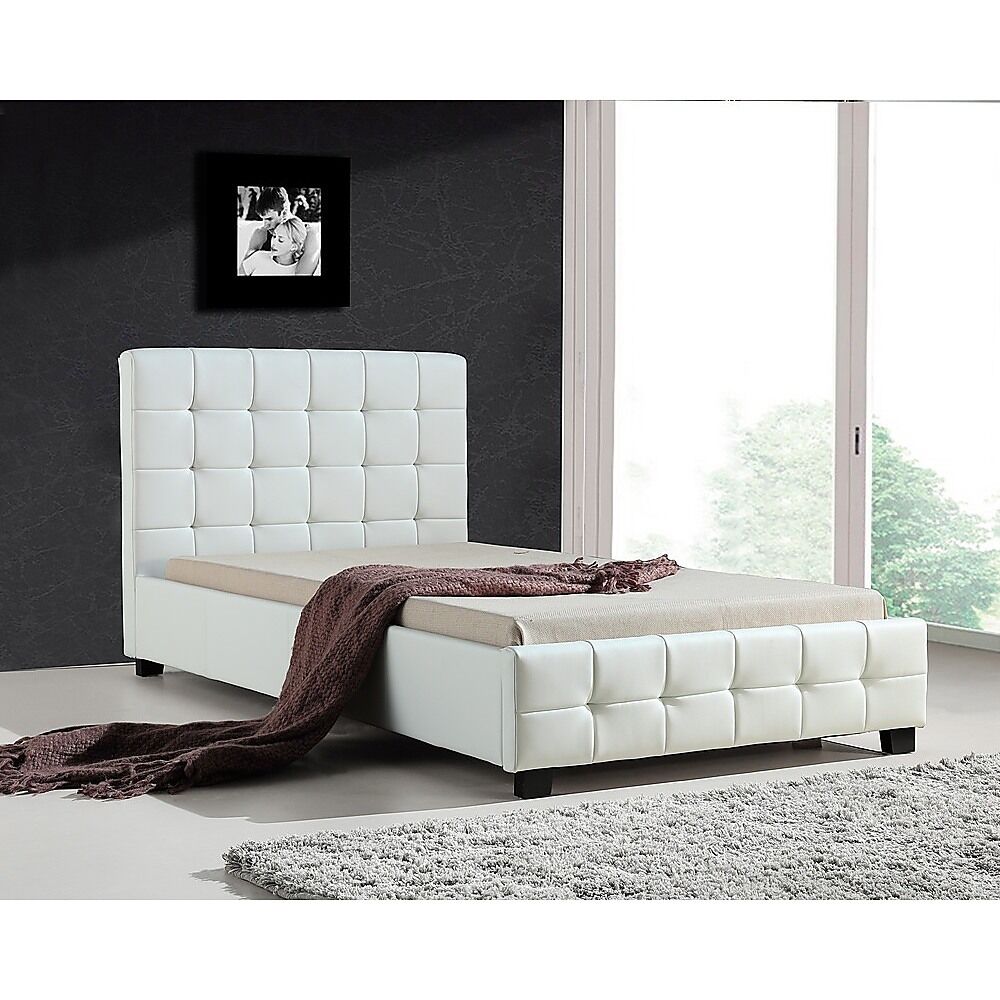 Air King Single PU Leather Deluxe Bed Frame Price