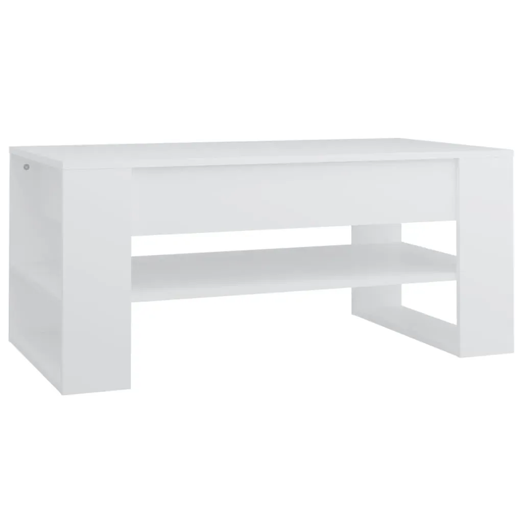 Coffee Table 102x55x45 cm Engineered Wood Price