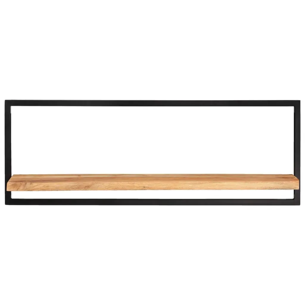 Wall Shelves 2 pcs Solid Wood Acacia and Steel Price