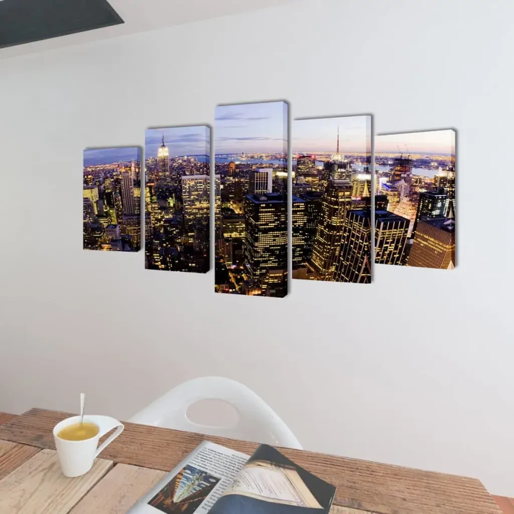 Canvas Wall Print Set London Price