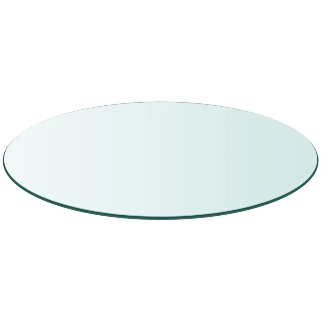 Table Top Tempered Glass Round Price