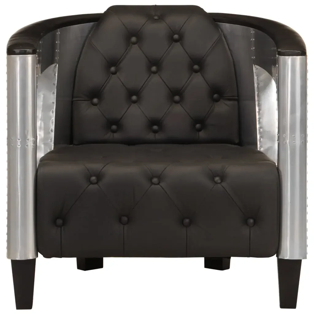 Aviator Armchair Real Leather Price
