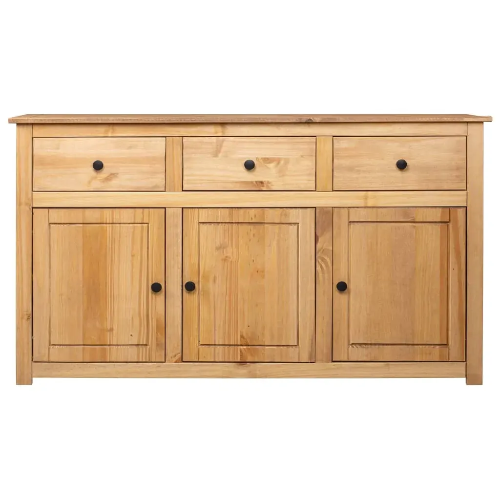 Sideboard 135x40x80 cm Solid Pinewood Panama Range Price