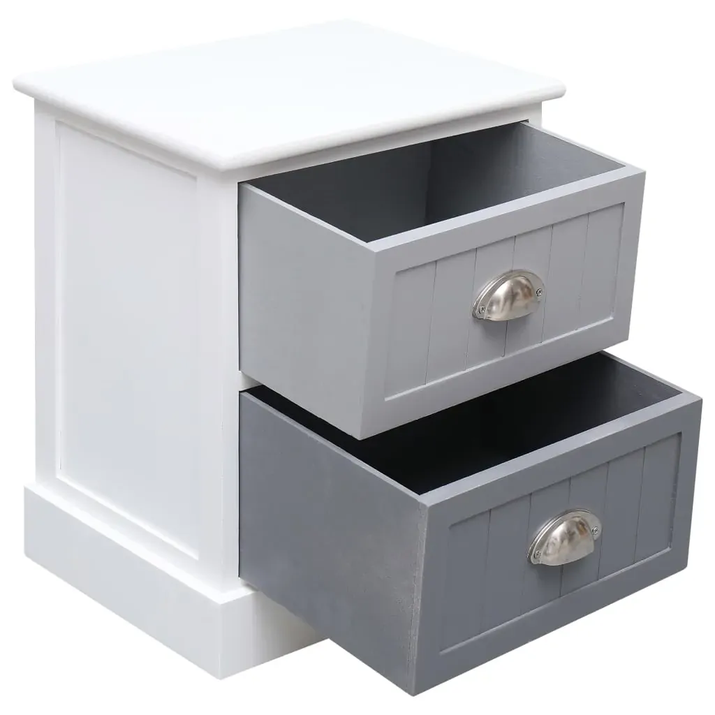 Donna Nightstand 38x28x45 cm Paulownia Wood Price
