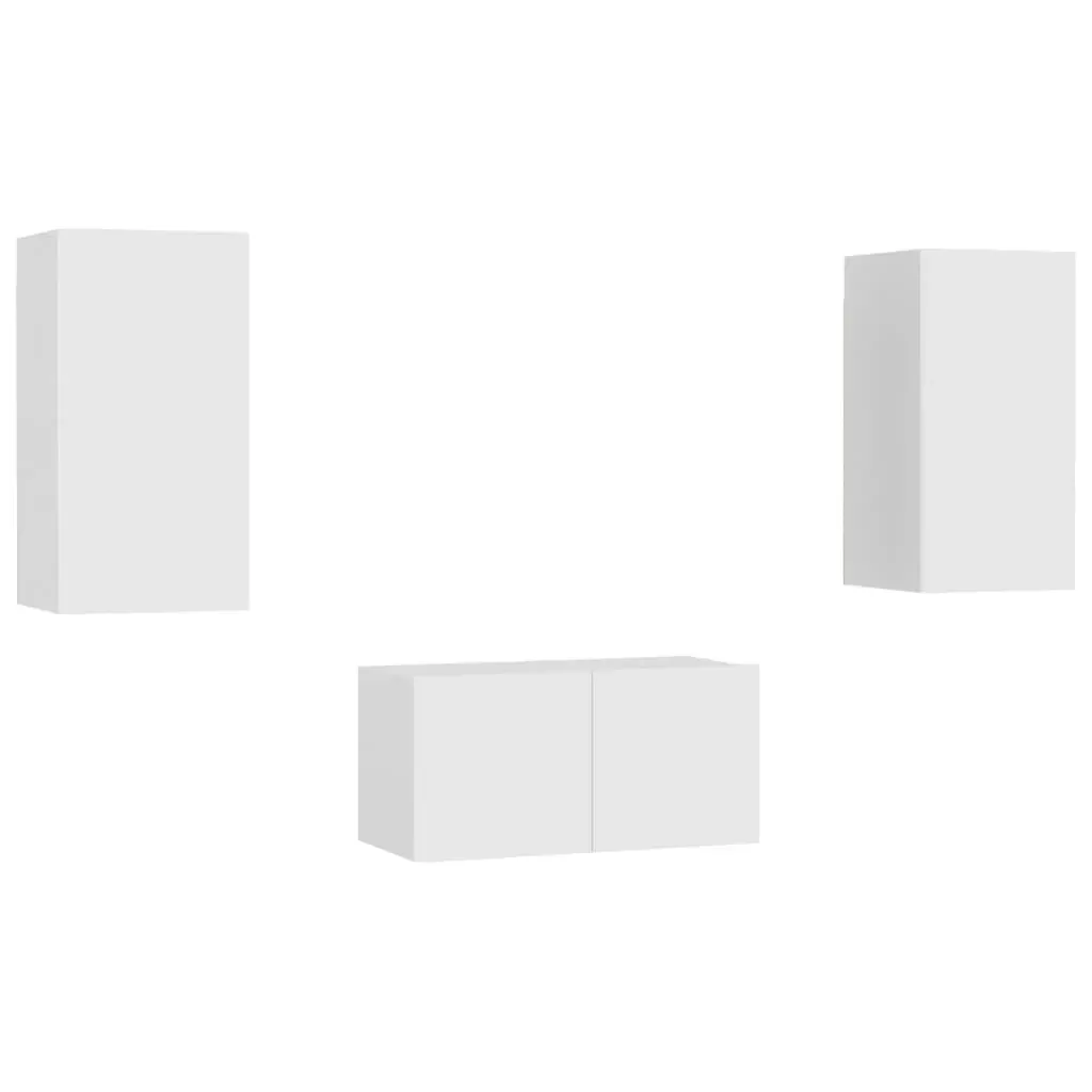 Fairhope 3 Piece TV Cabinet Set Engineered Wood Price