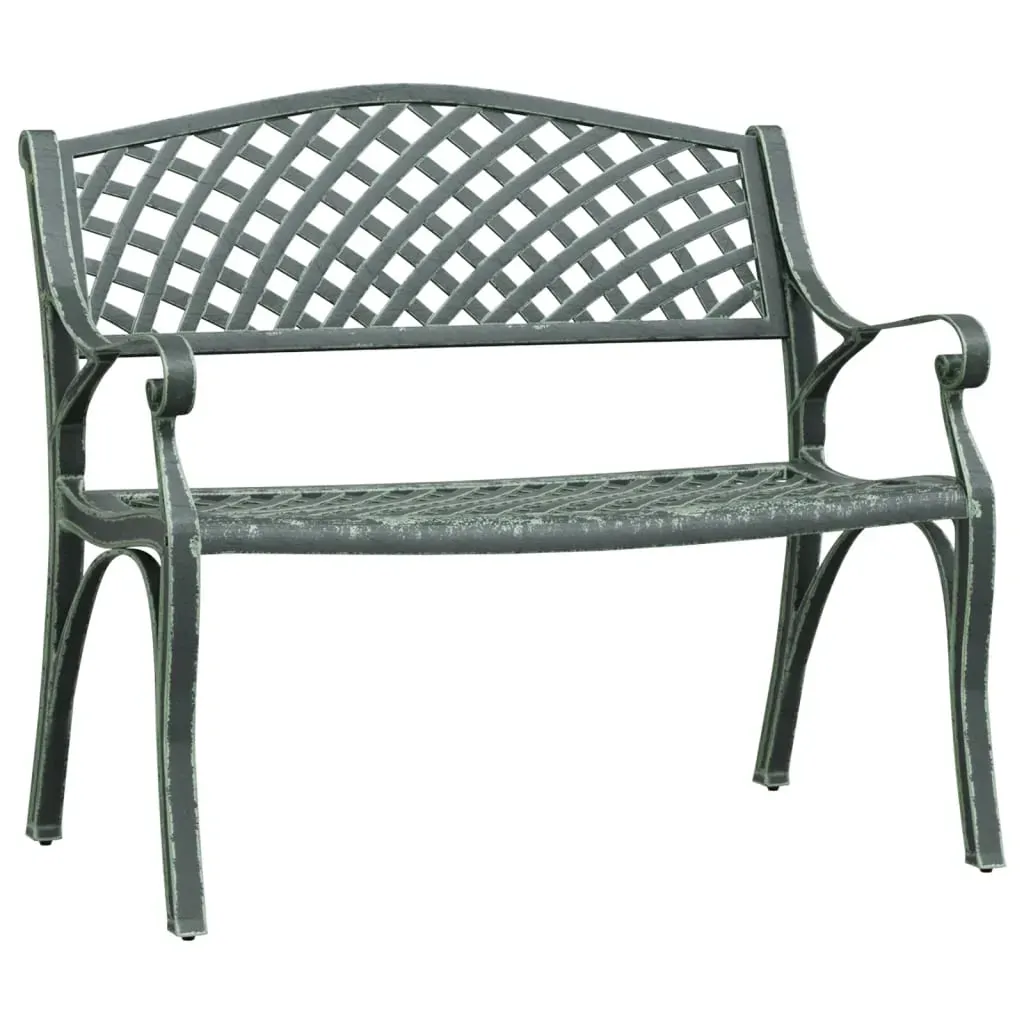 Garden Bench 102 cm Cast Aluminium Price