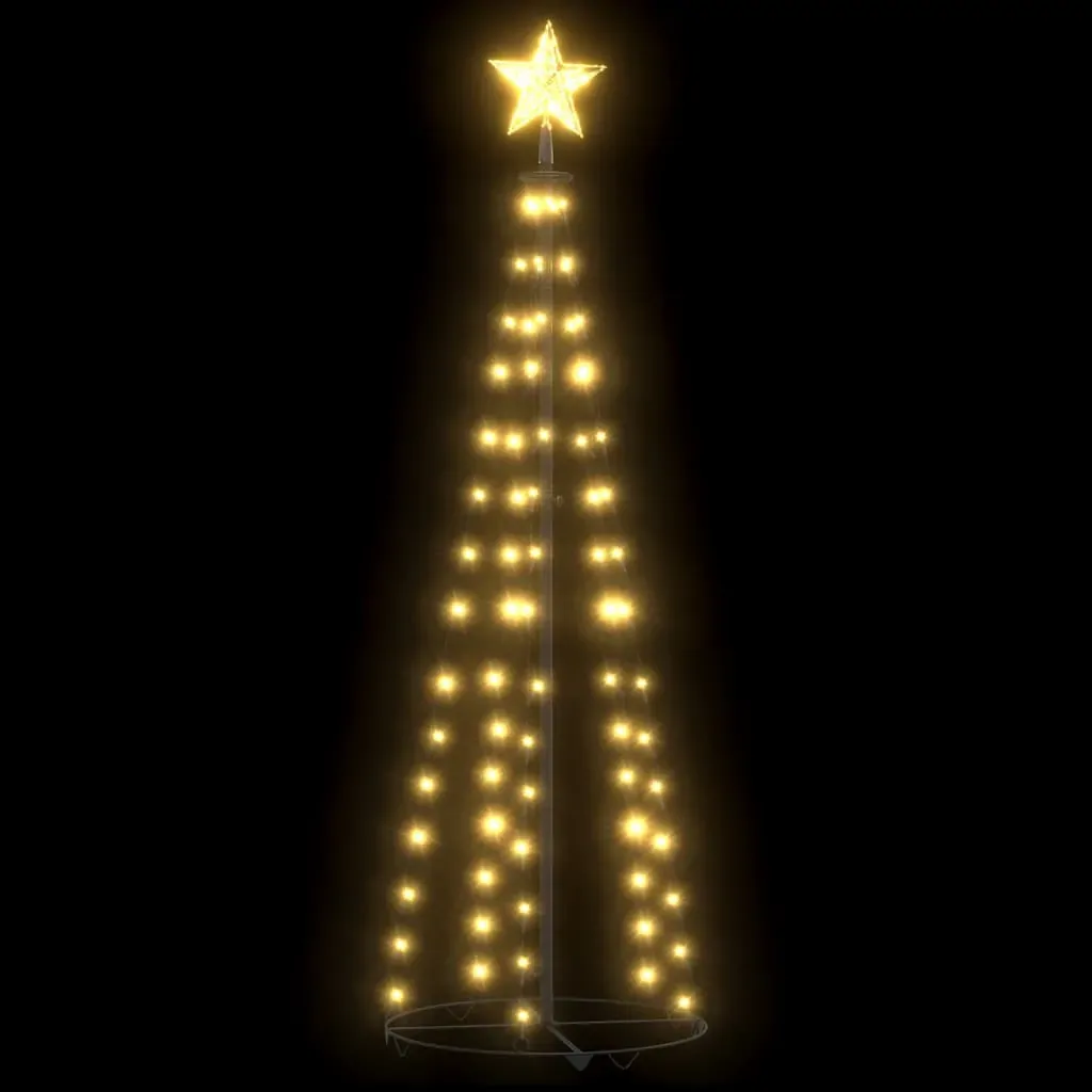 Christmas Cone Tree 70 Warm White LEDs Decoration Price