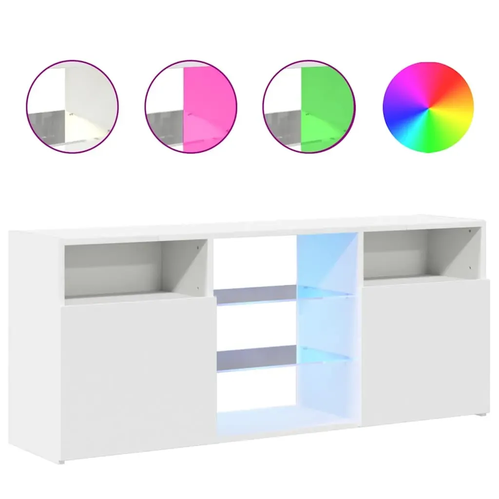 Penzance TV Cabinet with LED Lights 120x30x50 cm Price