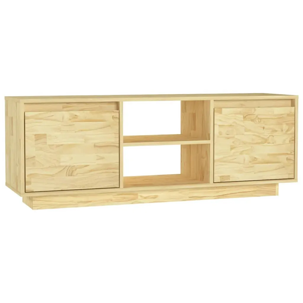 Hermantown TV Cabinet 110x30x40 cm Solid Pinewood Price