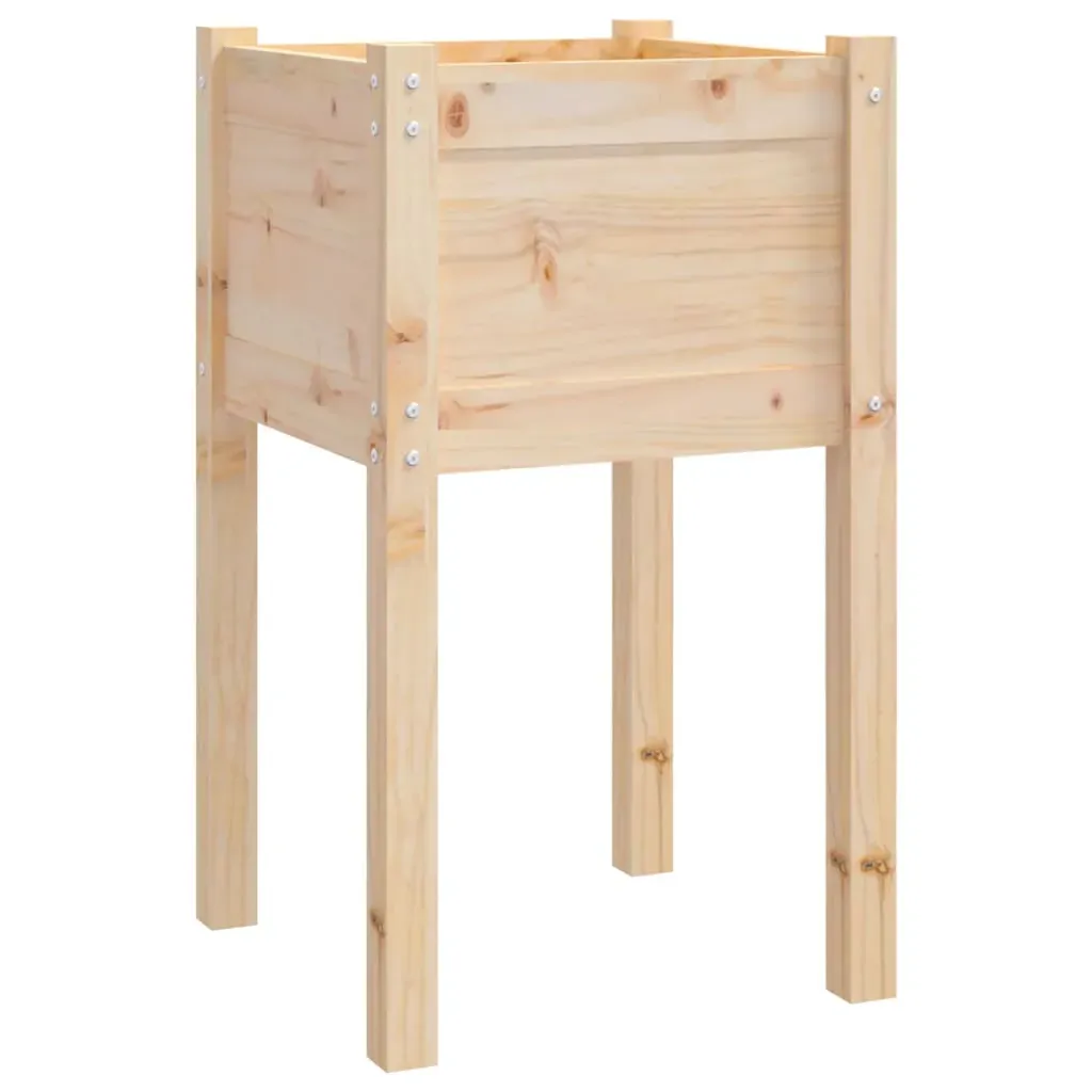 Garden Planter 50x50x70 cm Solid Pinewood Price