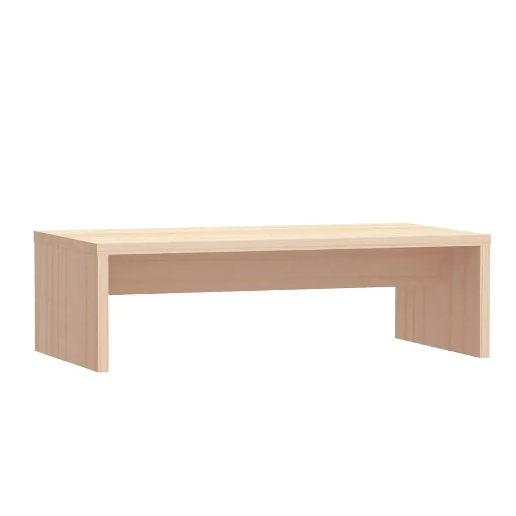 Pernatty Monitor Stand 50x27x15 cm Solid Wood Pine Price