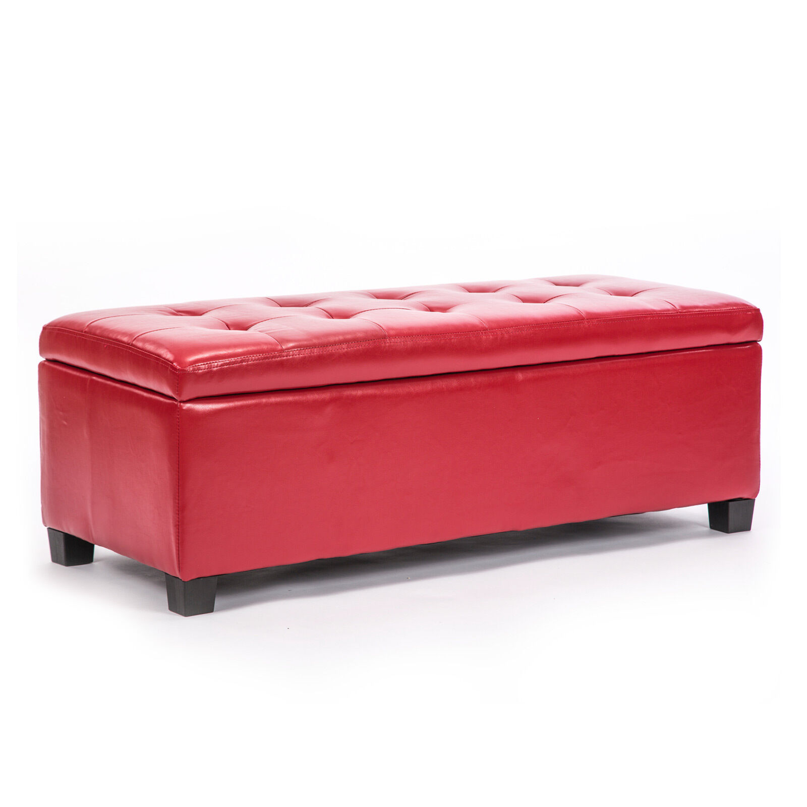 La Bella 102cm Storage Ottoman Stool Fabric Price