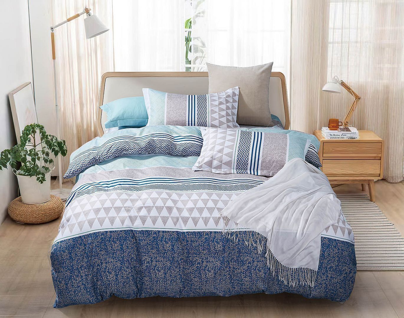 Danya Double Size Quilt/Duvet Cover Set Price