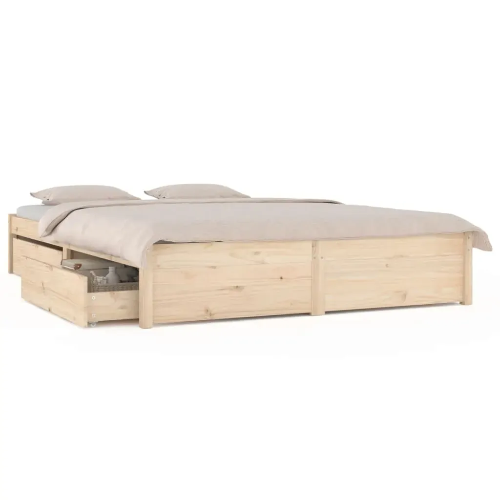 Bed Frame with Drawers Price