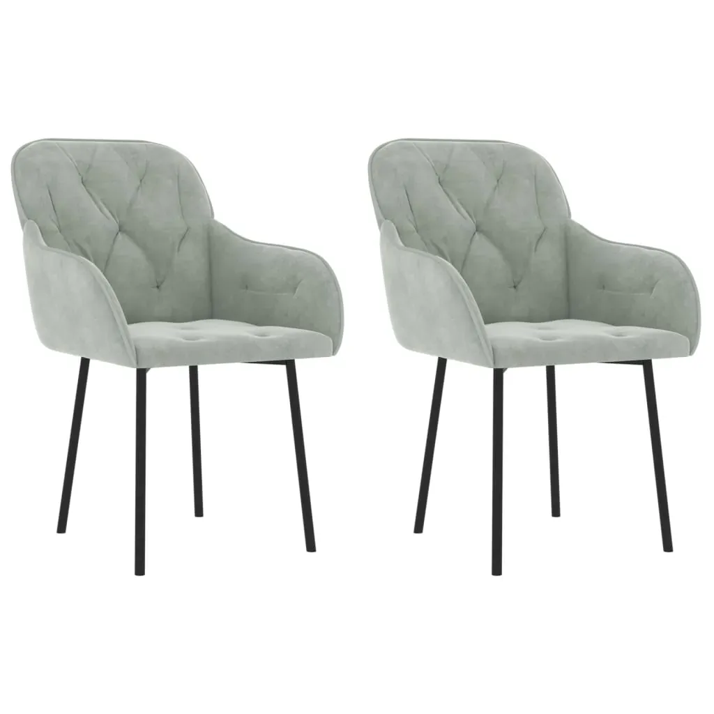 Dining Chairs 2 pcs Velvet Price
