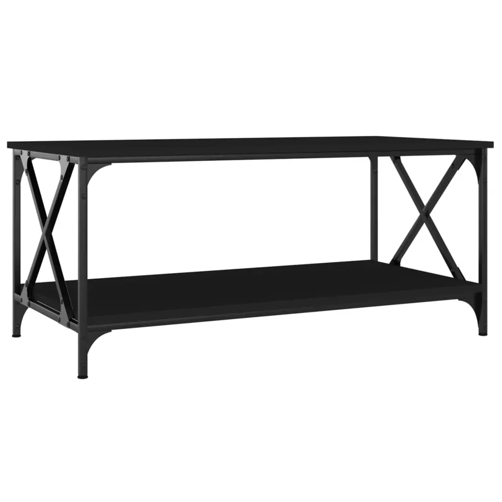 Coffee Table Engineered Wood and Iron Price