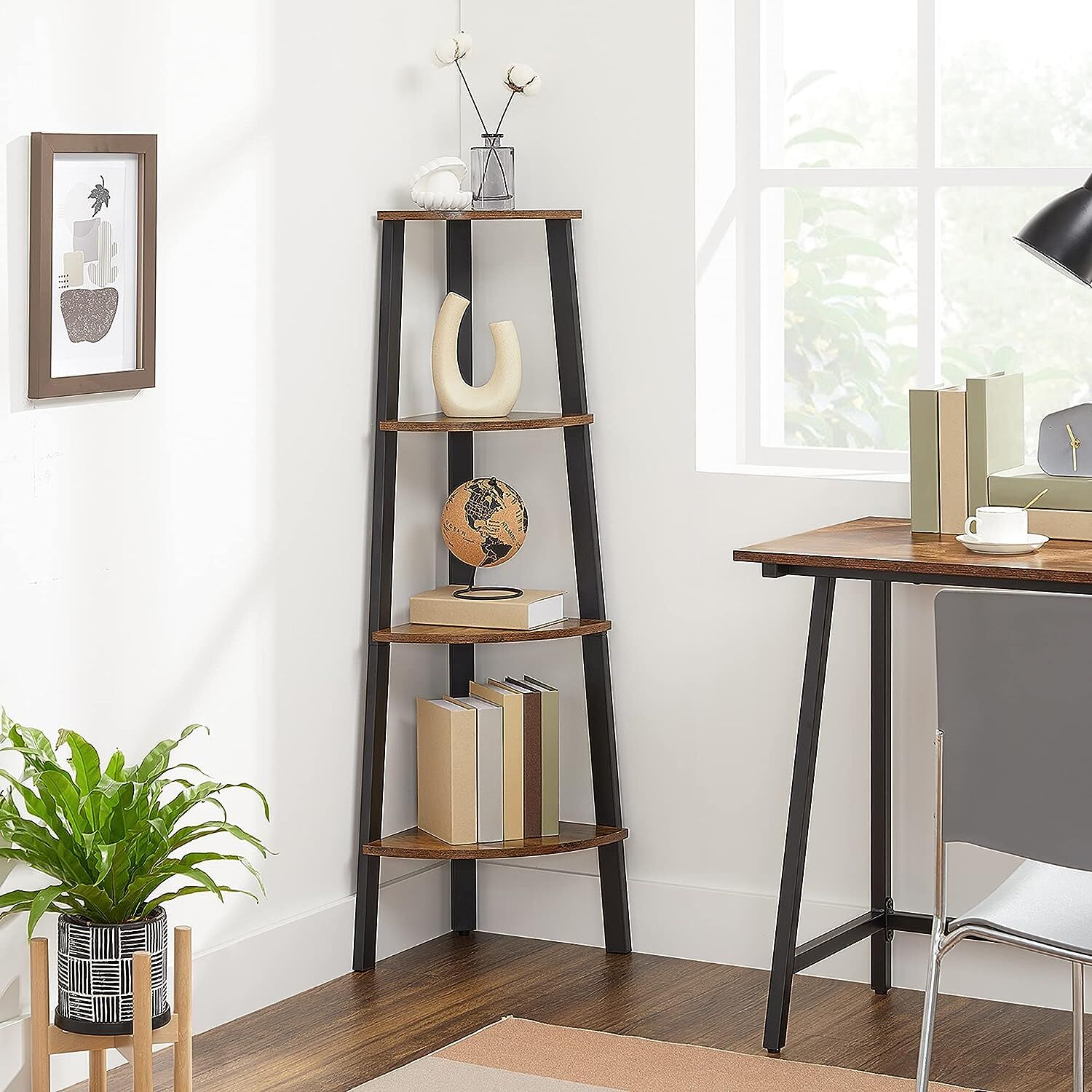 Corner Shelf 4 Tier Industrial Storage Rack Price