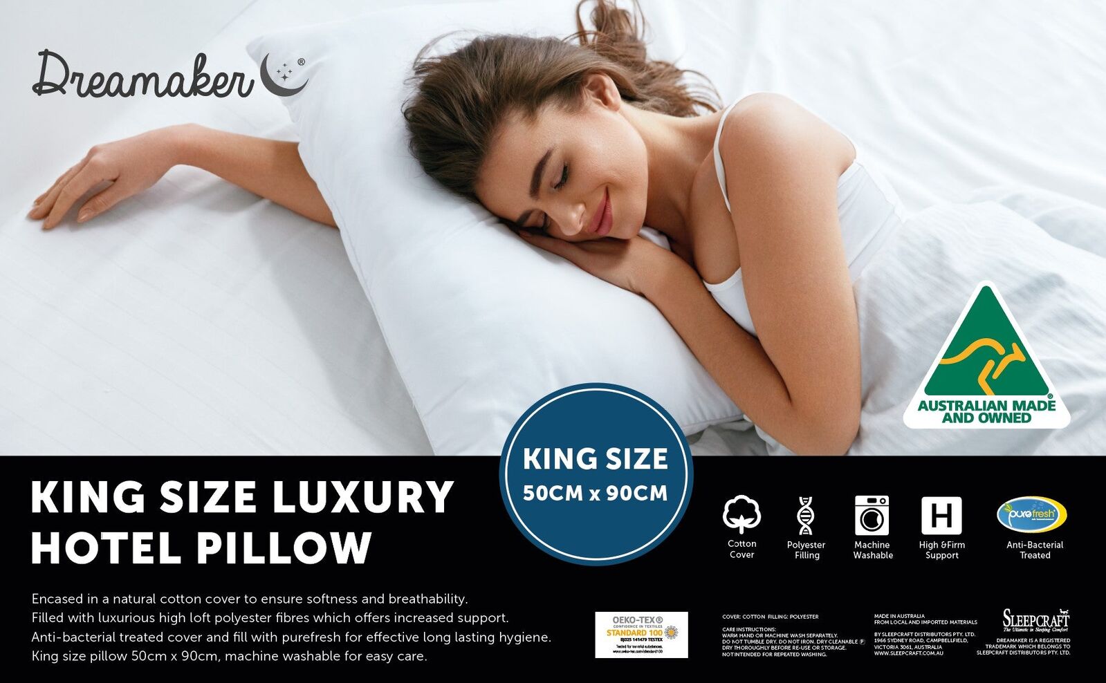 Dreamaker King Size Pillow Price