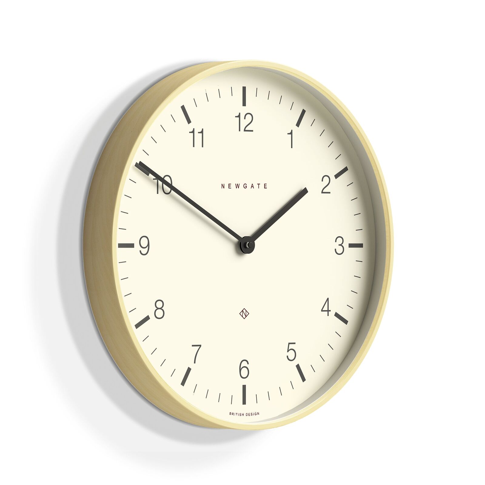 Newgate Mr Clarke Clock Pale Wood Arabic Dial Price