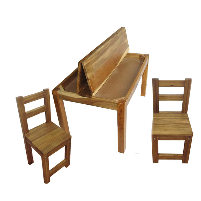 Hardwood study desk and 2 standard chairs Price