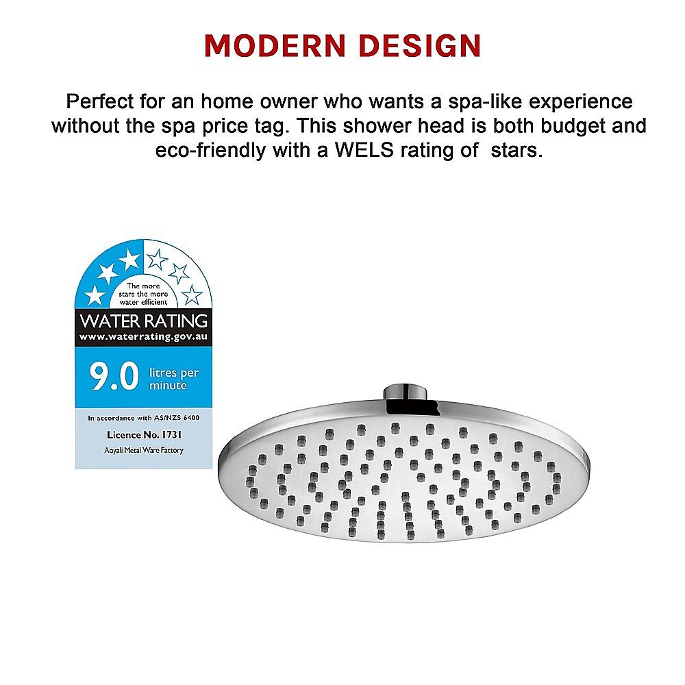 200mm Shower Head Round Chrome Showerhead Price