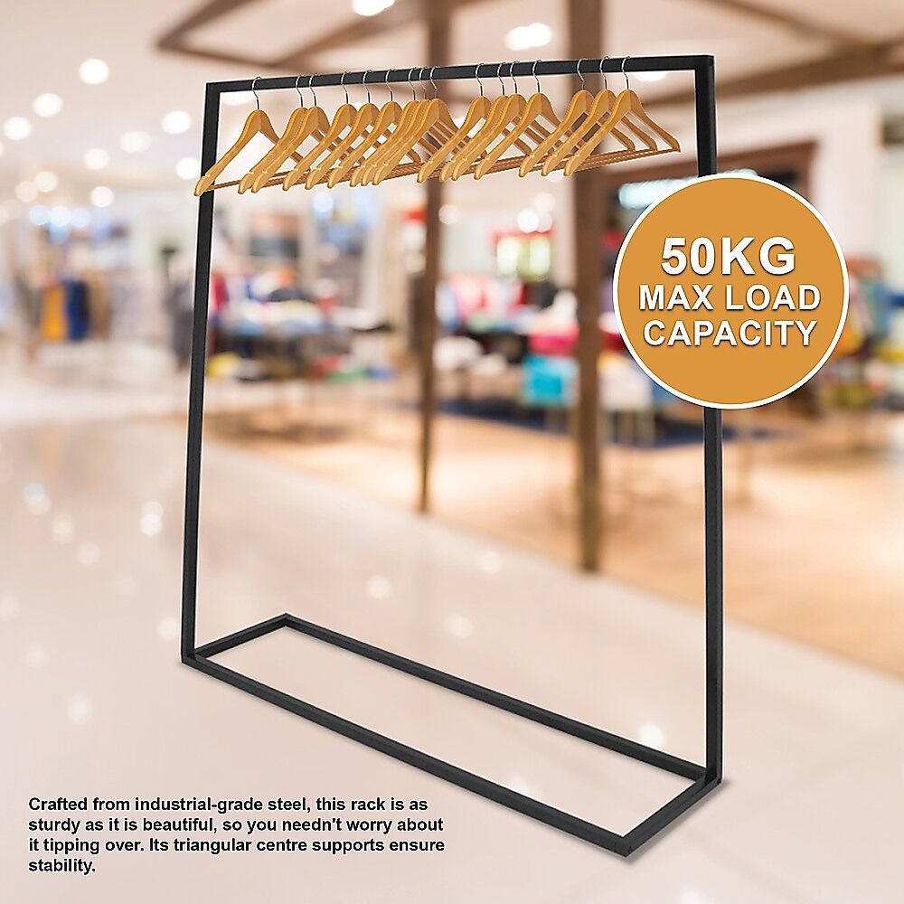 Commercial Clothing Garment Rack Retail Shop Black Price