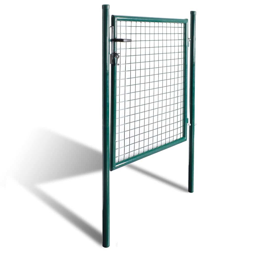 Single Door Fence Gate Powder-Coated Steel Price