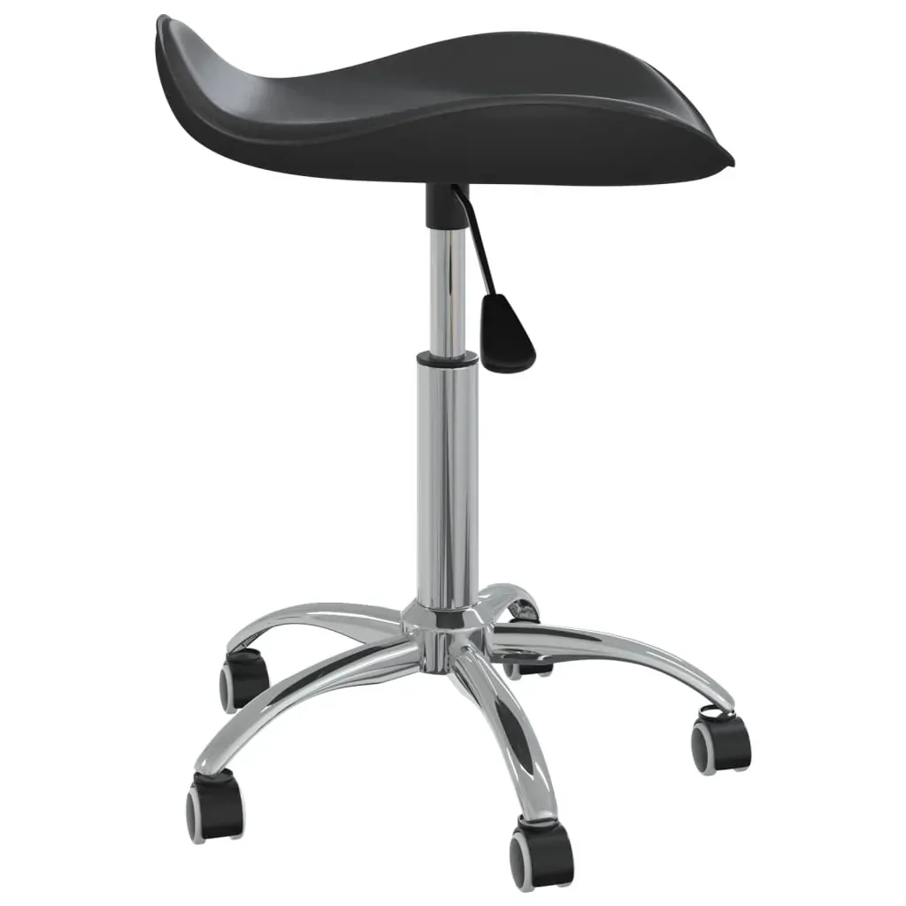 Swivel Dining Chair Black Faux Leather Price