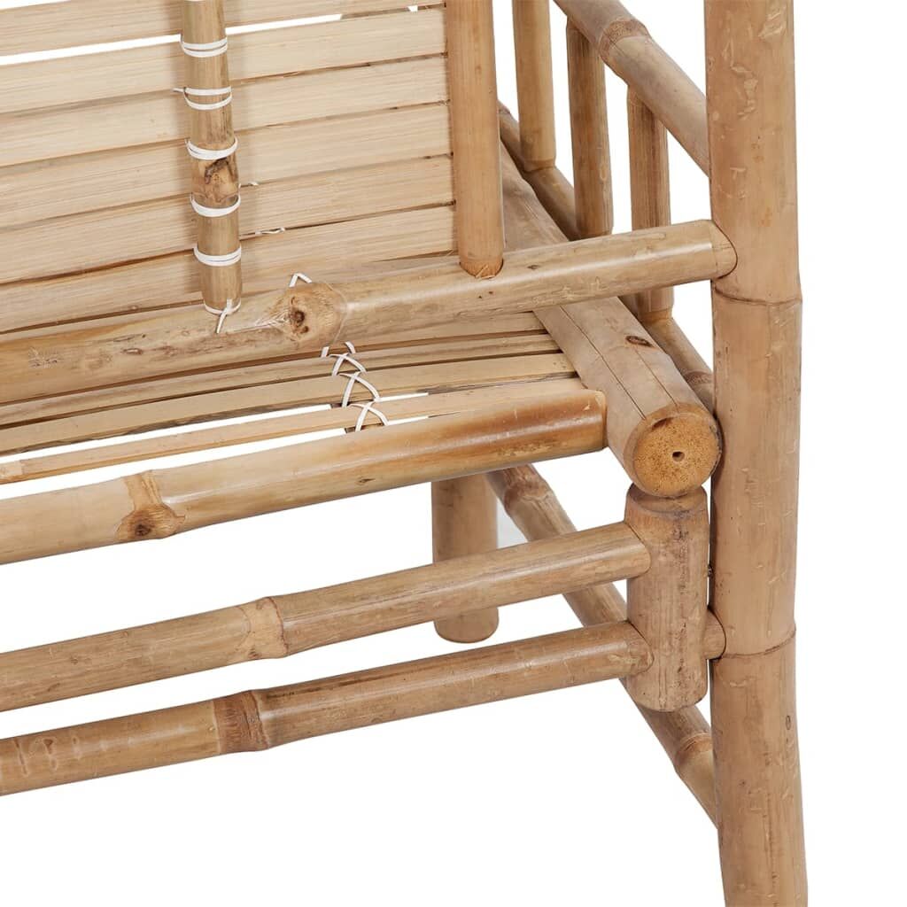 Garden Bench 120 cm Bamboo Price