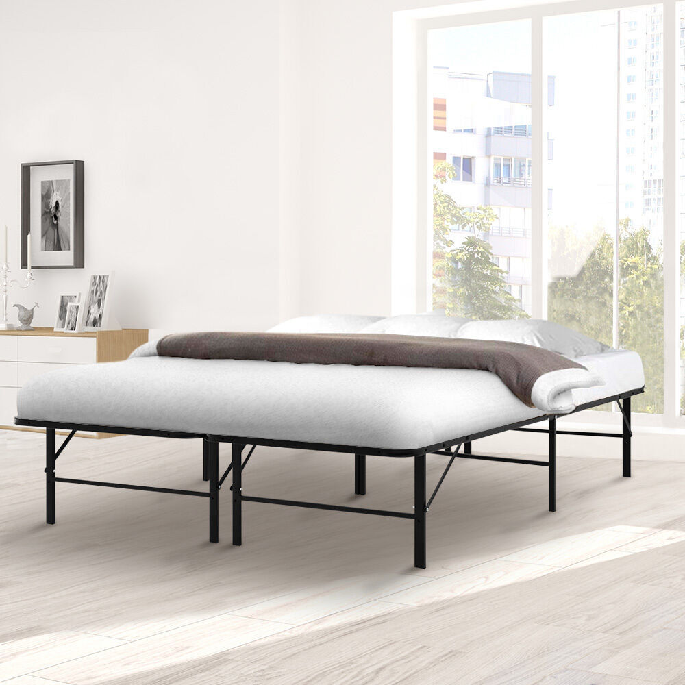 Artiss Folding Bed Frame Metal Base - Double Price