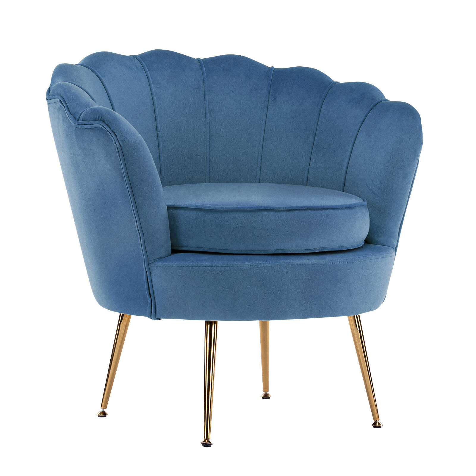 La Bella Shell Scallop Lounge Chair Accent Velvet Price