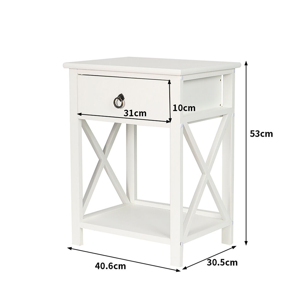Elmhurst Bedside Tables Chest Of Drawers Price