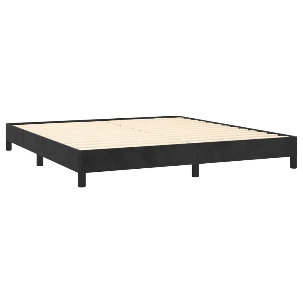 Bed Frame Dark Grey Velvet Price