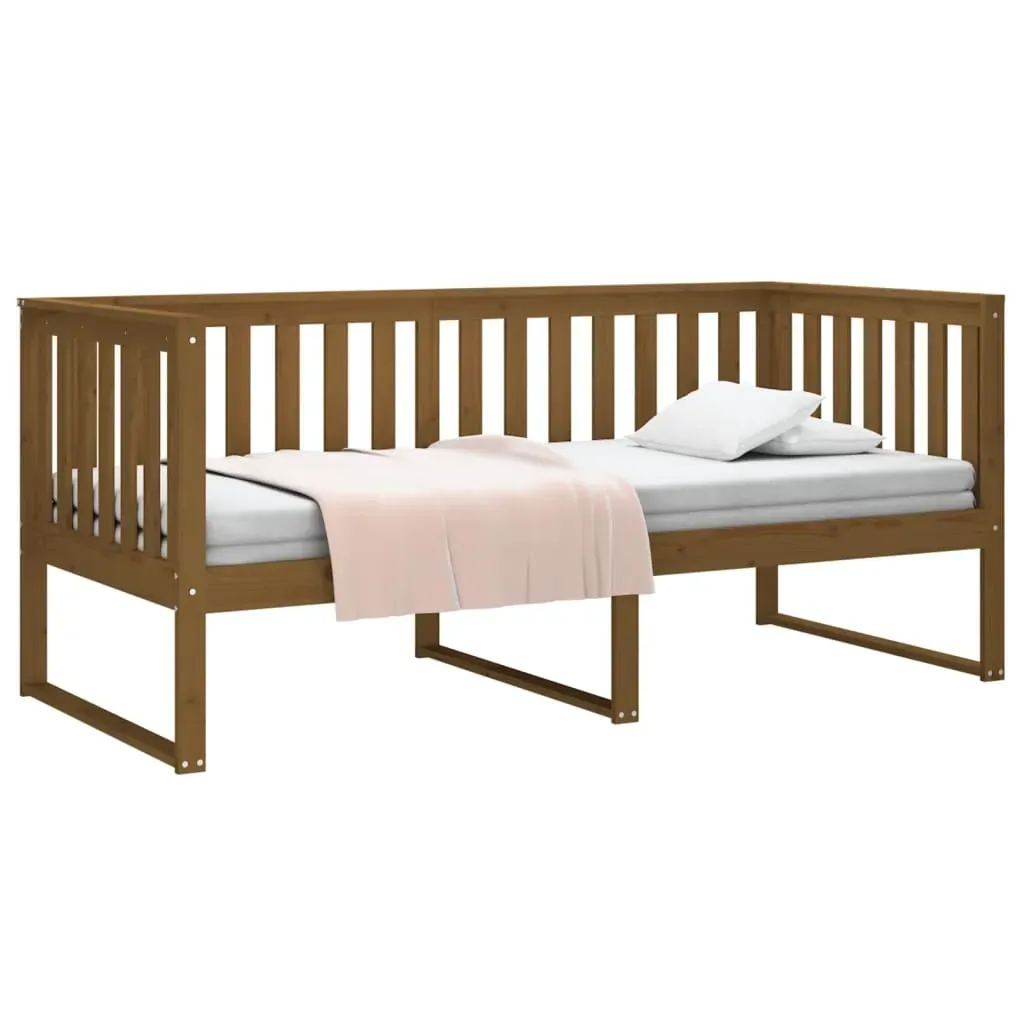 Holtsville Day Bed 90x190 cm Solid Wood Pine Price