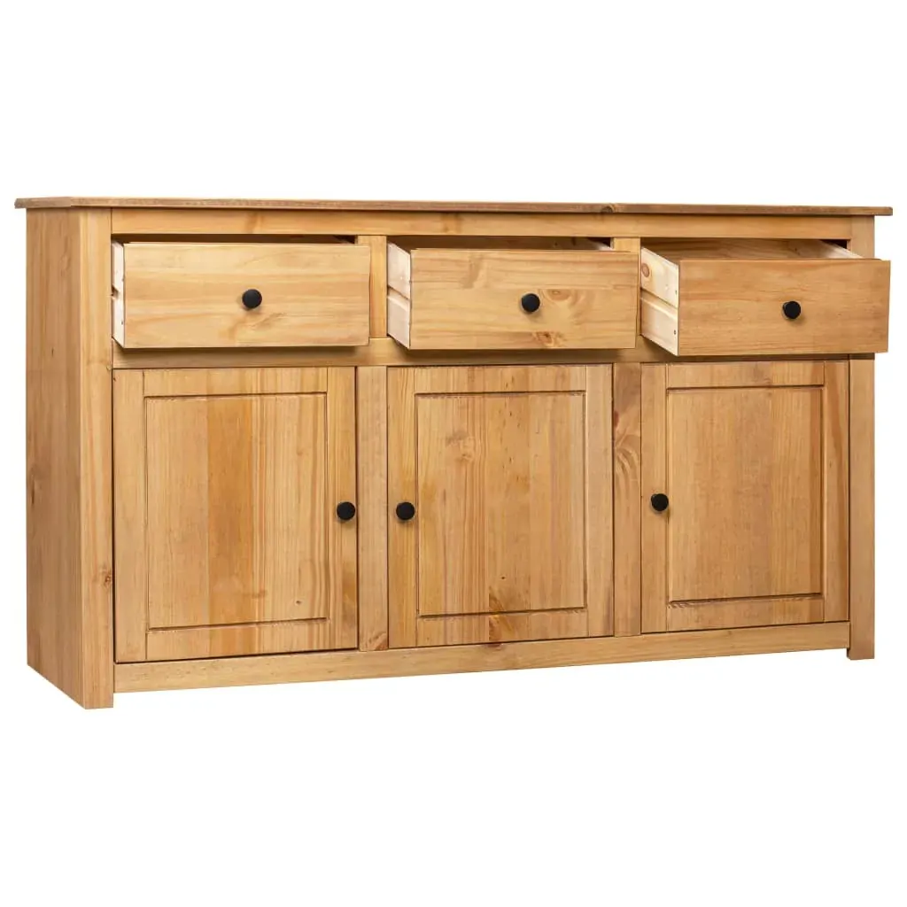 Sideboard 135x40x80 cm Solid Pinewood Panama Range Price