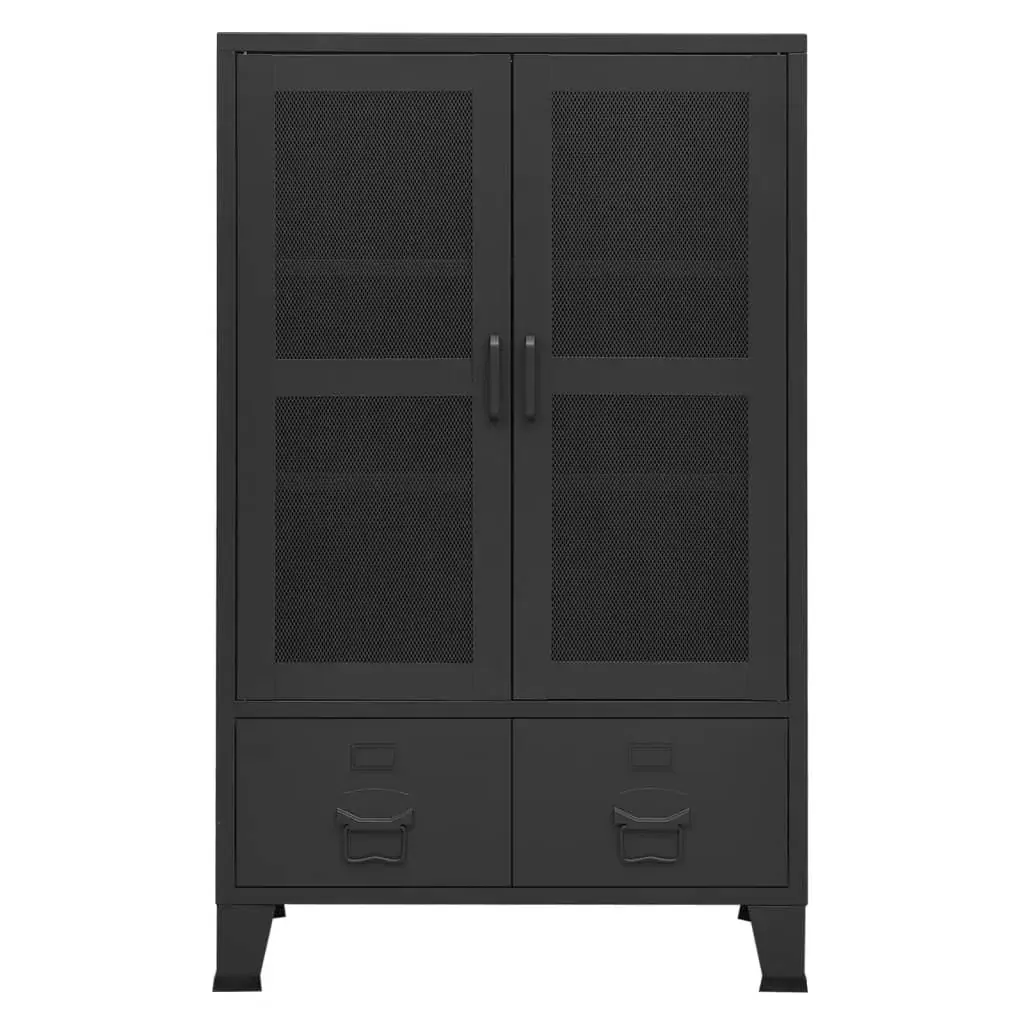 Industrial Storage Cabinet 70x40x115 cm Metal Price