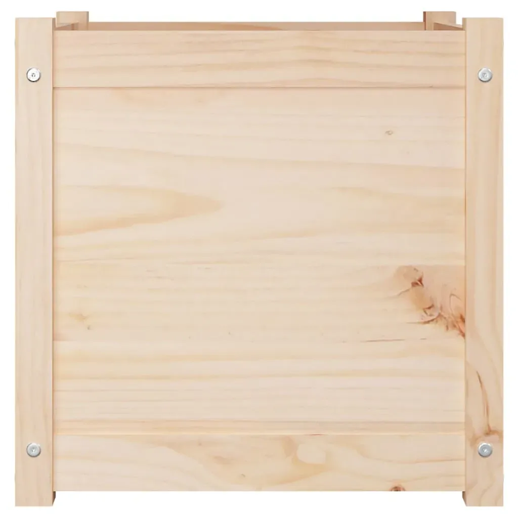 Garden Planter 50x50x50 cm Solid Pinewood Price