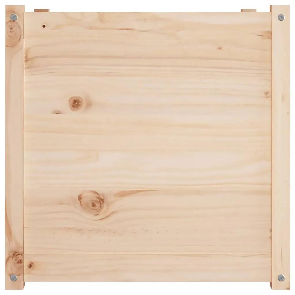 Garden Planter 60x60x60 cm Solid Pinewood Price