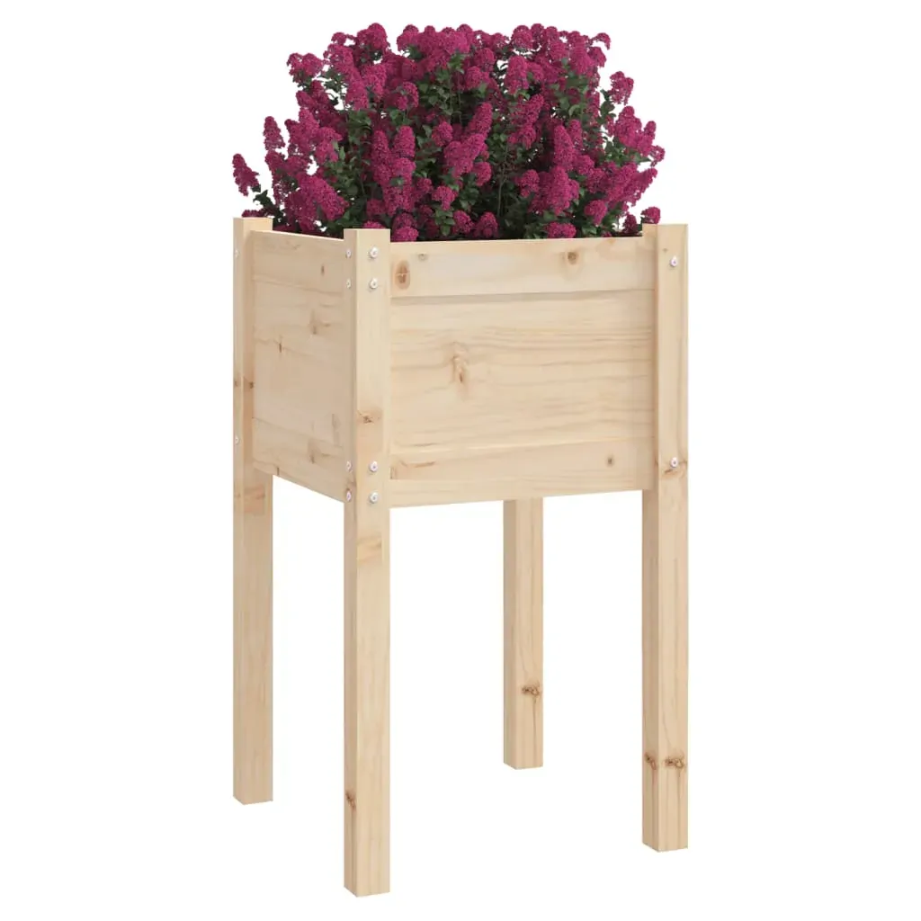Garden Planter 50x50x70 cm Solid Pinewood Price