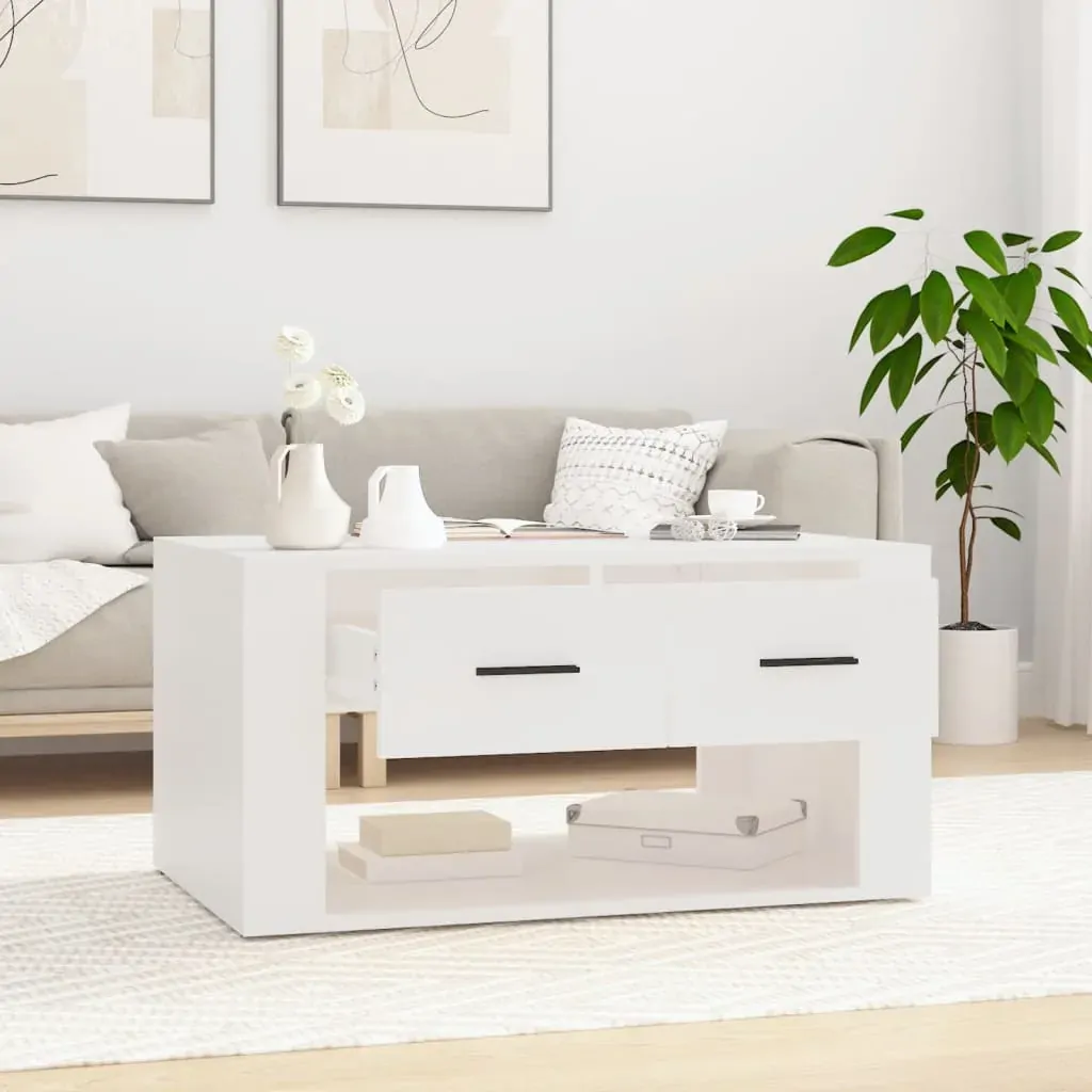 Coffee Table 80x50x40 cm Engineered Wood Price
