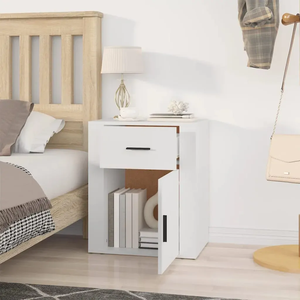 Euless Bedside Cabinet 50x36x60 cm Engineered Wood Price