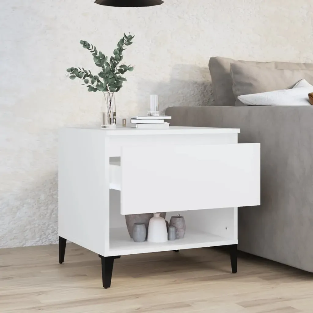 Darlaston Side Table 50x46x50 cm Engineered Wood Price