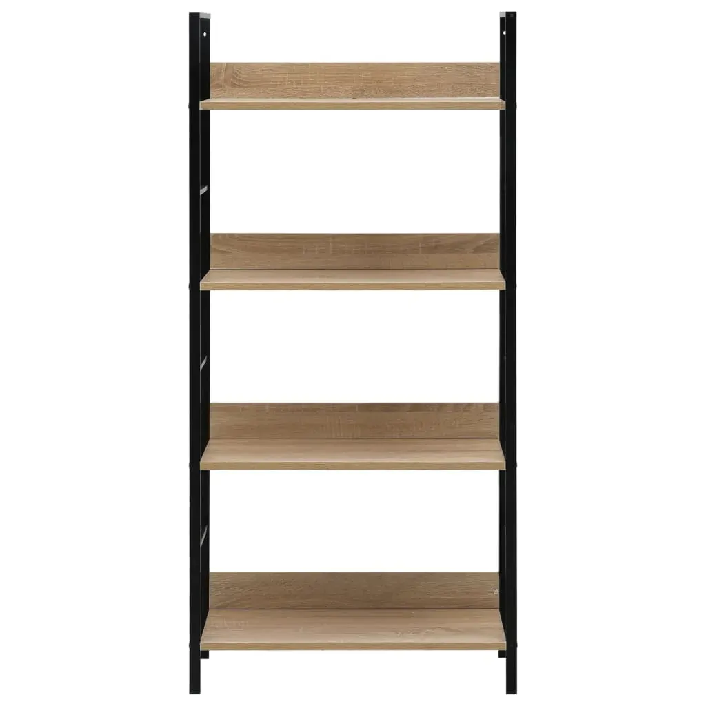 4-Layer Book Shelf Oak Engineered Wood Price