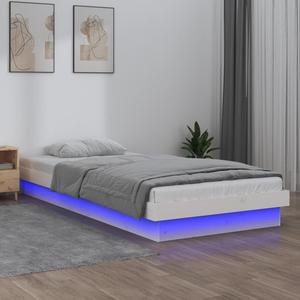 LED Bed Frame Solid Wood Price